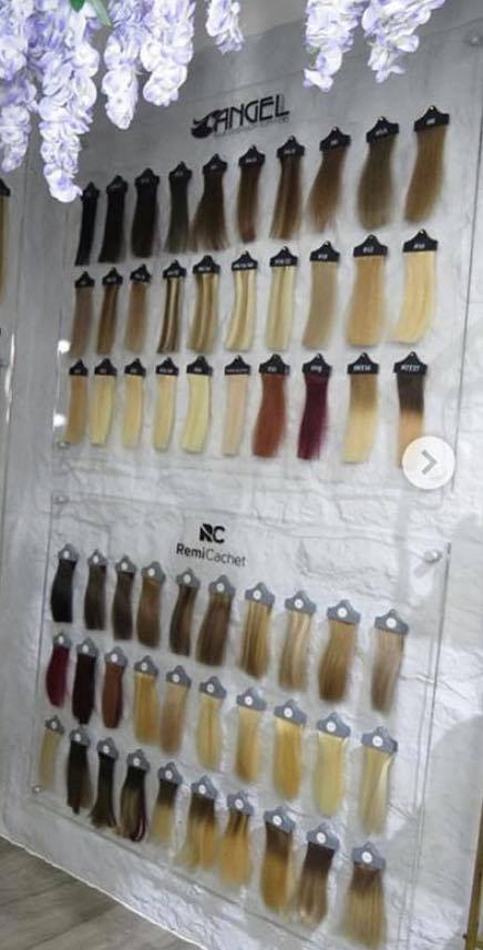 Hair extension board best sale